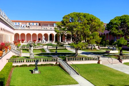 Courtyard - John and Mable Ringling Museum of Art - Sarasota, FL - DSC00656