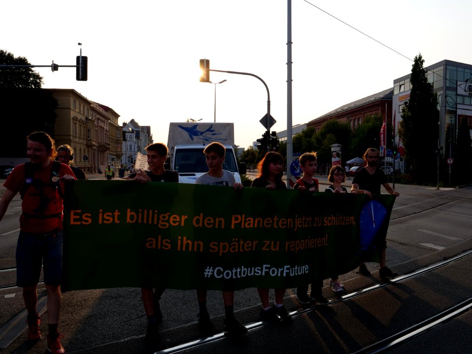 CottbusForFuture demonstration 30-08-2019 40