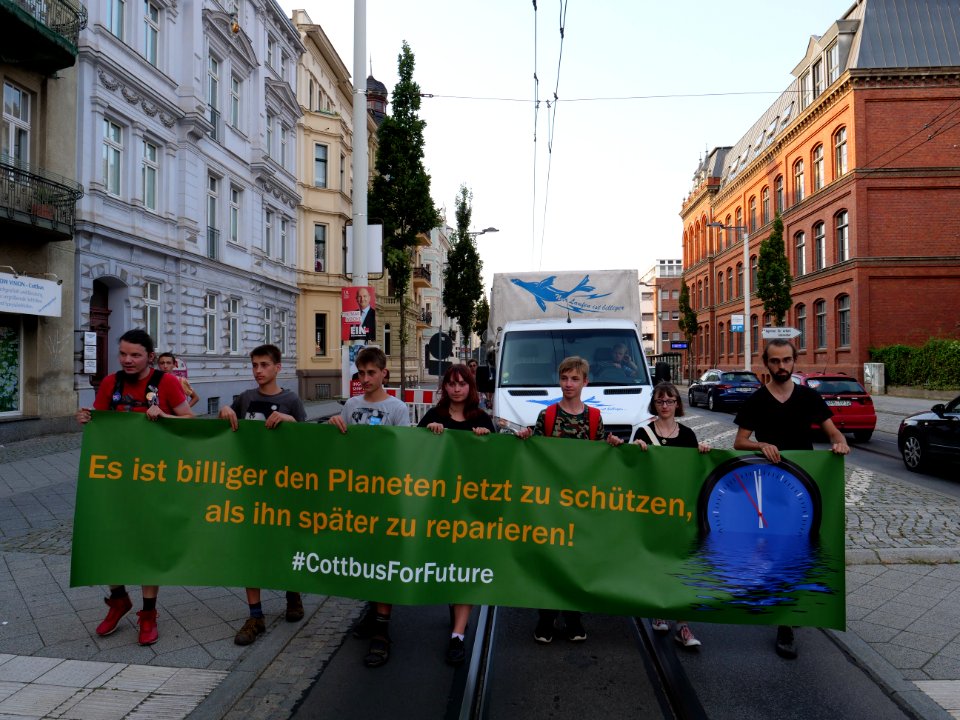 CottbusForFuture demonstration 30-08-2019 23