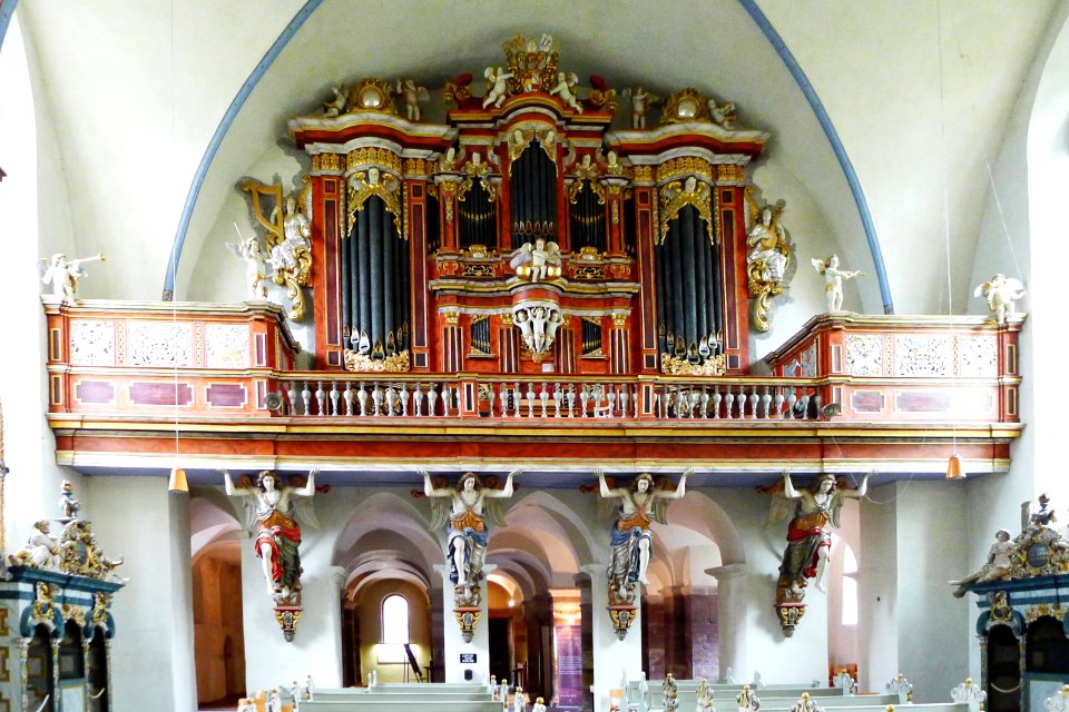 Corvey Abteikirche Orgel