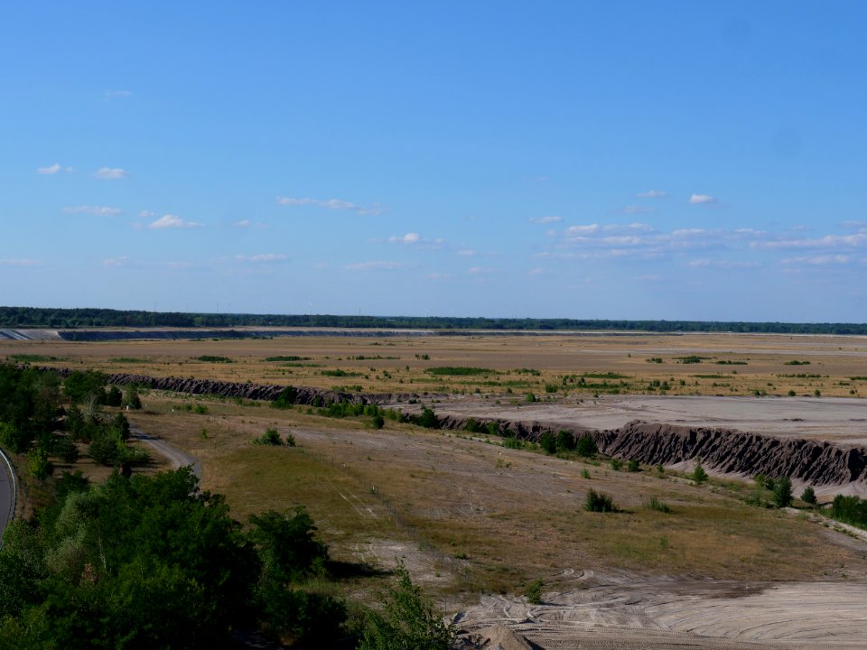 Cottbuser Ostsee from Aussichtsturm Merzdorf in july 2019 20