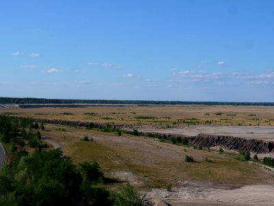 Cottbuser Ostsee from Aussichtsturm Merzdorf in july 2019 20