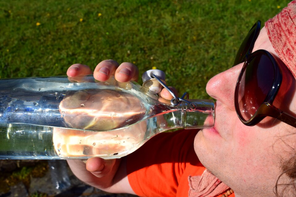 Health spring water hippie