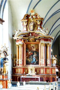 Corvey Abteikirche Verkündigungsaltar