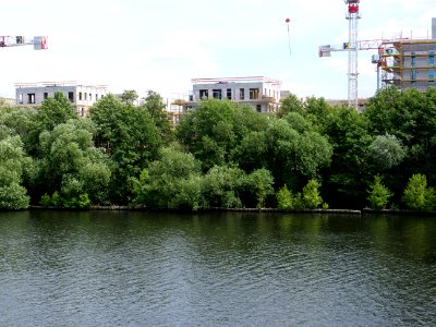 Construction site Daumstraße from Spandauer-See-Brücke 2019-07-04 09 photo