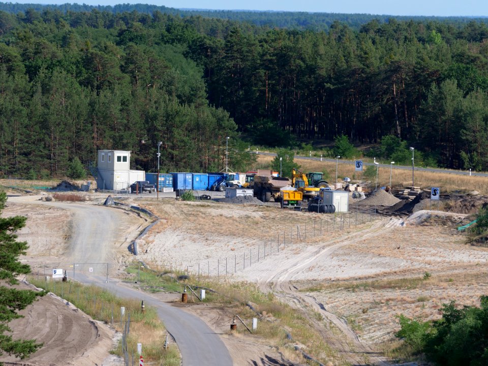 Cottbuser Ostsee from Aussichtsturm Merzdorf in july 2019 13