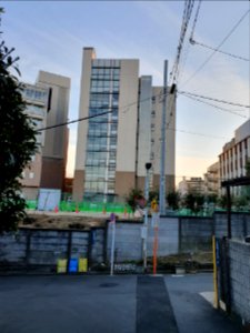 Construction at Institute of Medical Science