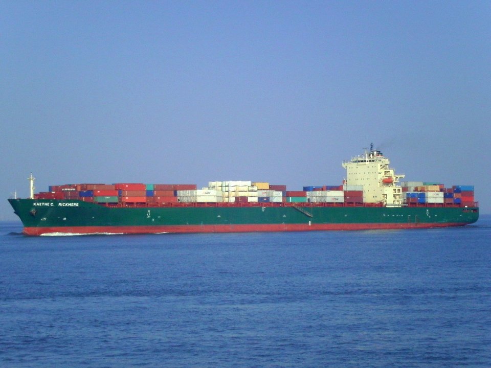 Container ship Kaethe C Rickmers