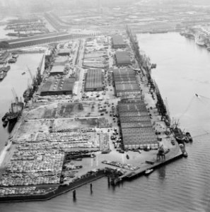 Containerhavens, Beatrix, prinses, Margriet, prinses, Willem-Alexander, Prins va, Bestanddeelnr 250-8083
