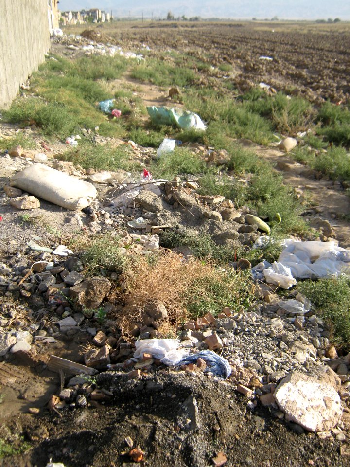 Construction debris - Yaghma town - Nishapur (1)