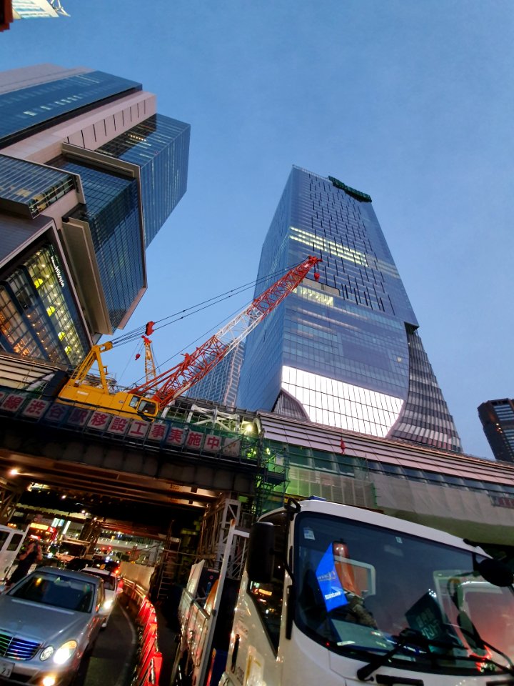 Construction in Shibuya