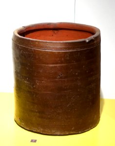 Container for fermented vegetables, Viet, Ha Nam, 1990 - Vietnamese Women's Museum - Hanoi, Vietnam - DSC04270