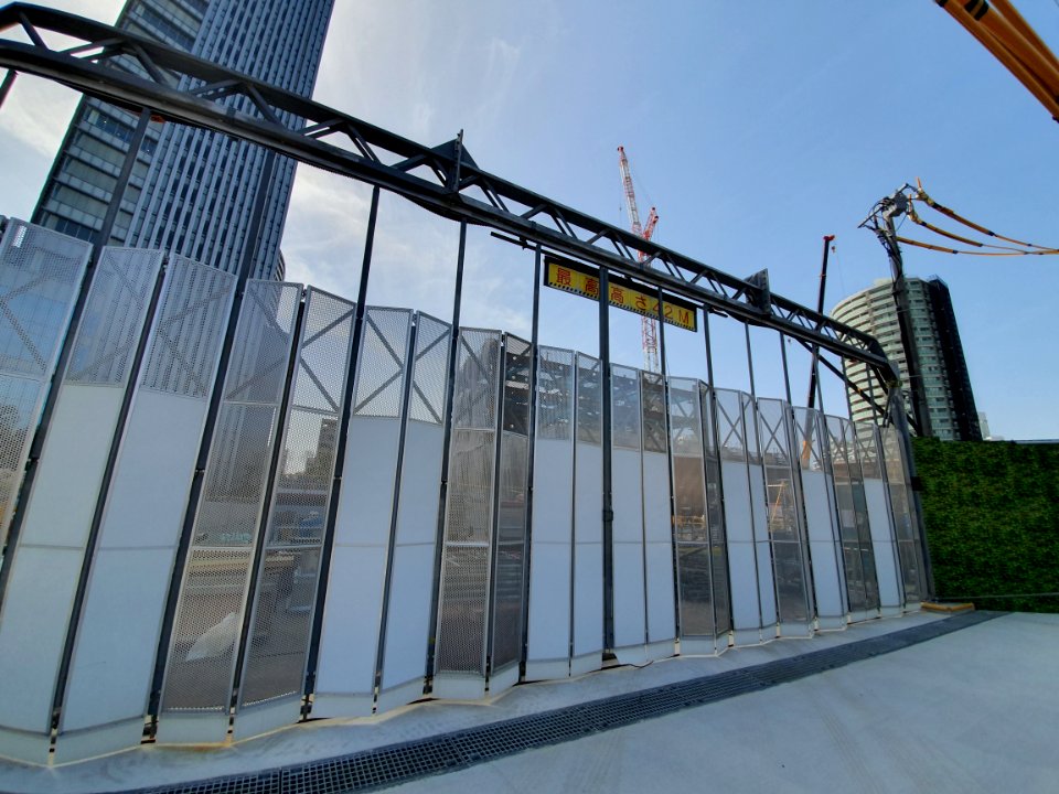 Construction in Gotanda 2