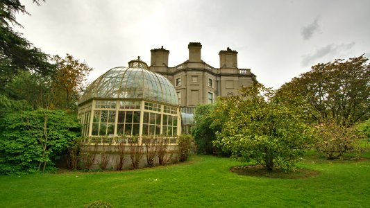Conservatory at Farmleigh, external view