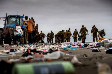 Container loss of MSC Zoe clean up-5