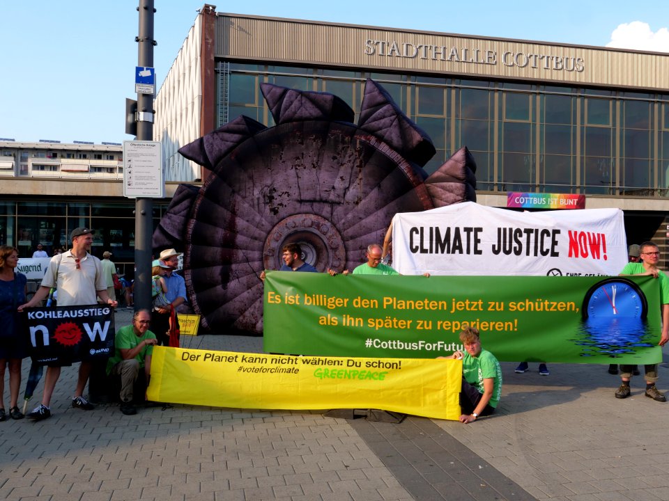 CottbusForFuture demonstration 30-08-2019 04