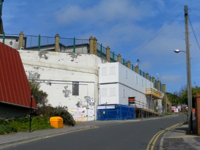 Construction of new Sussex Cancer Centre, Bristol Gate, Kemptown, Brighton (April 2013) (2)