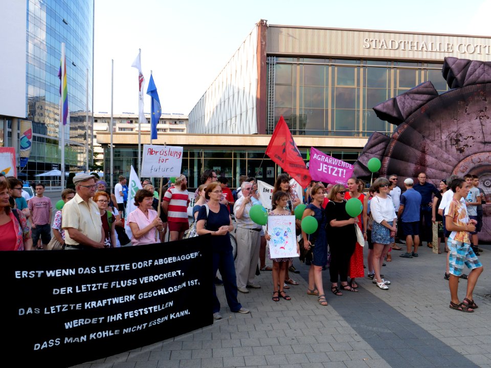 CottbusForFuture demonstration 30-08-2019 07