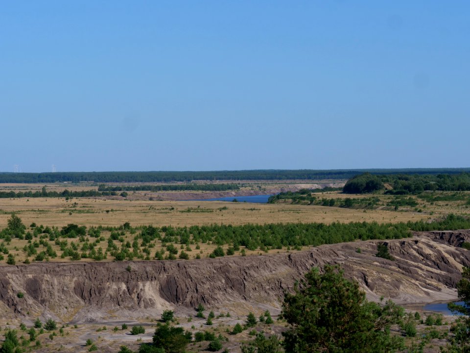 Cottbuser Ostsee from Aussichtsturm Merzdorf in july 2019 17