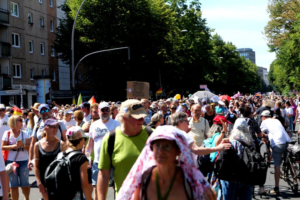 Conspiracy theorist protest Berlin 2020-08-01 86