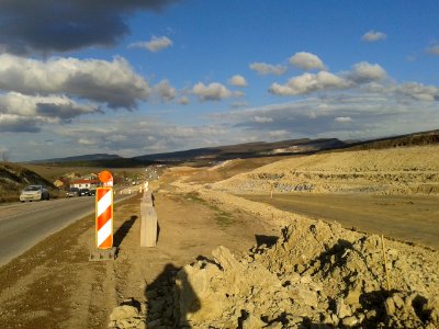 Construction section Bakhchisaray - Sevastyanovka, 2018. 07