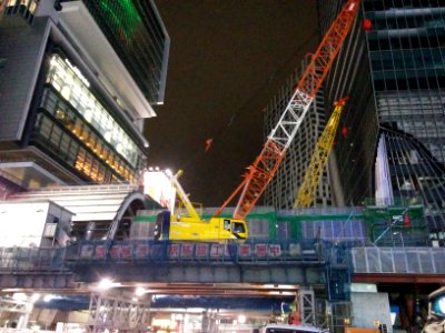 Construction in Shibuya, November 2018