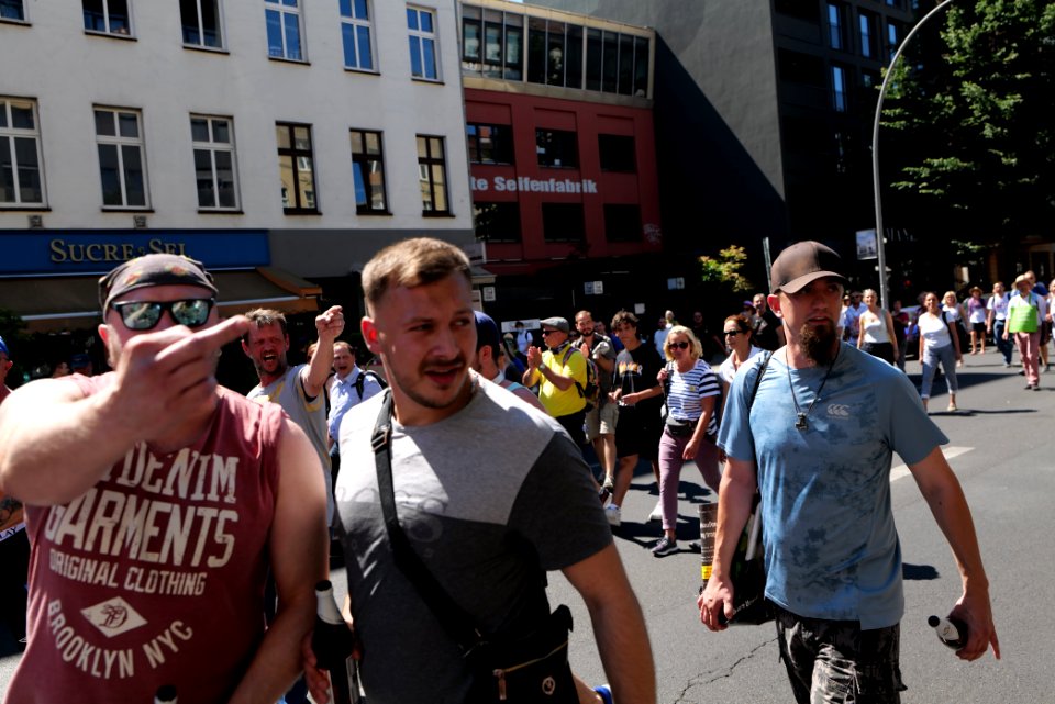 Conspiracy theorist protest Berlin 2020-08-01 80