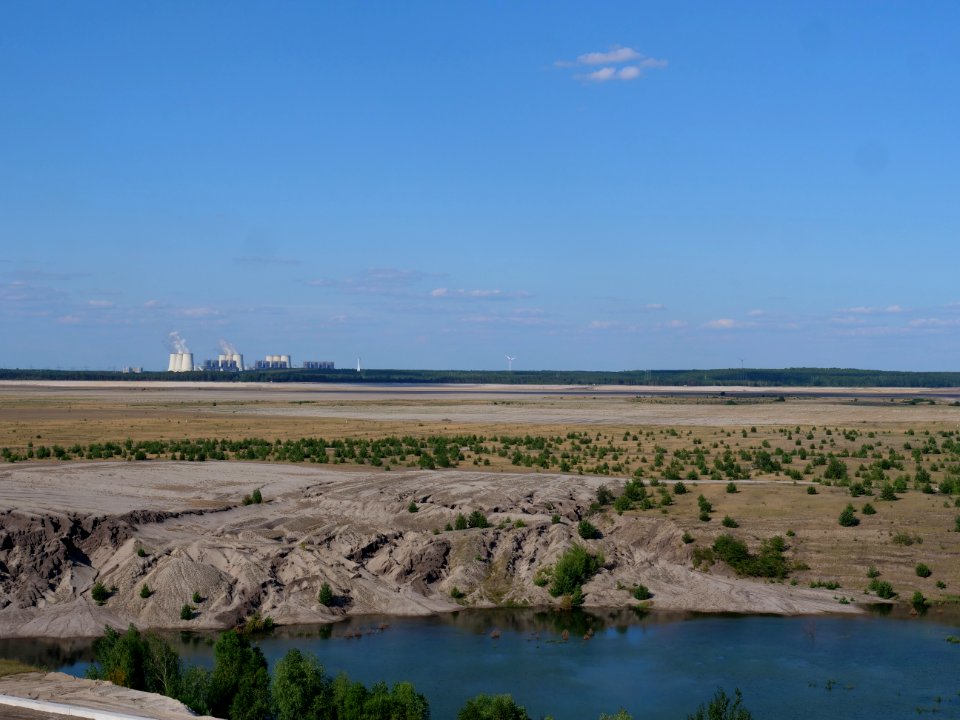 Cottbuser Ostsee from Aussichtsturm Merzdorf in july 2019 21