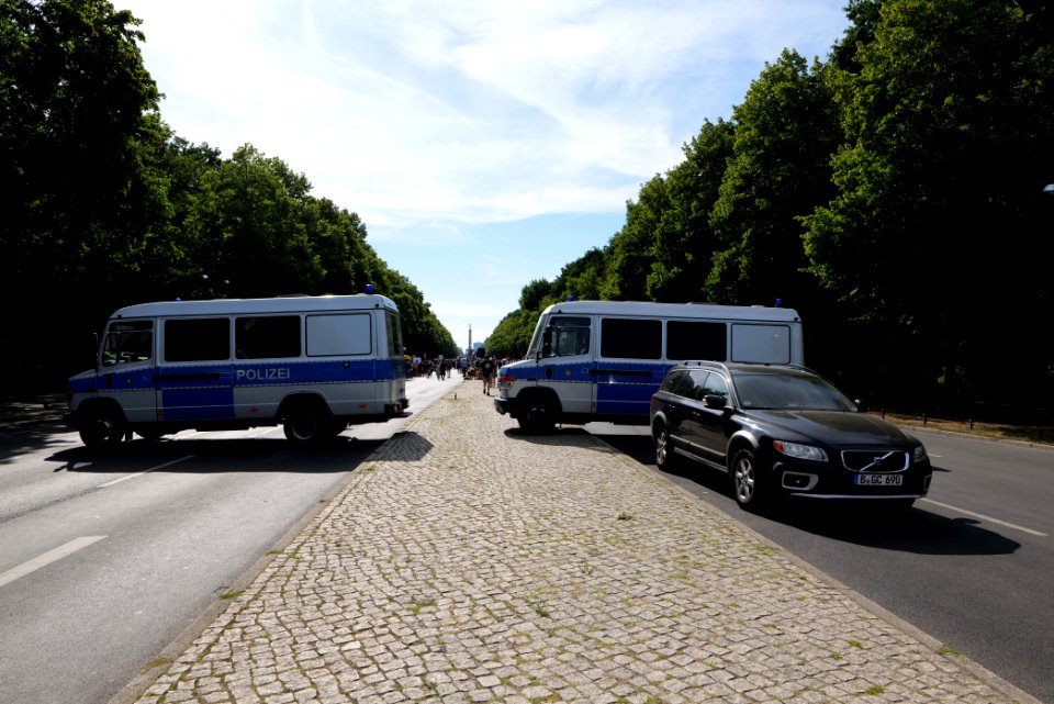 Conspiracy theorist protest Berlin Straße des 17 Juni 2020-08-01 15