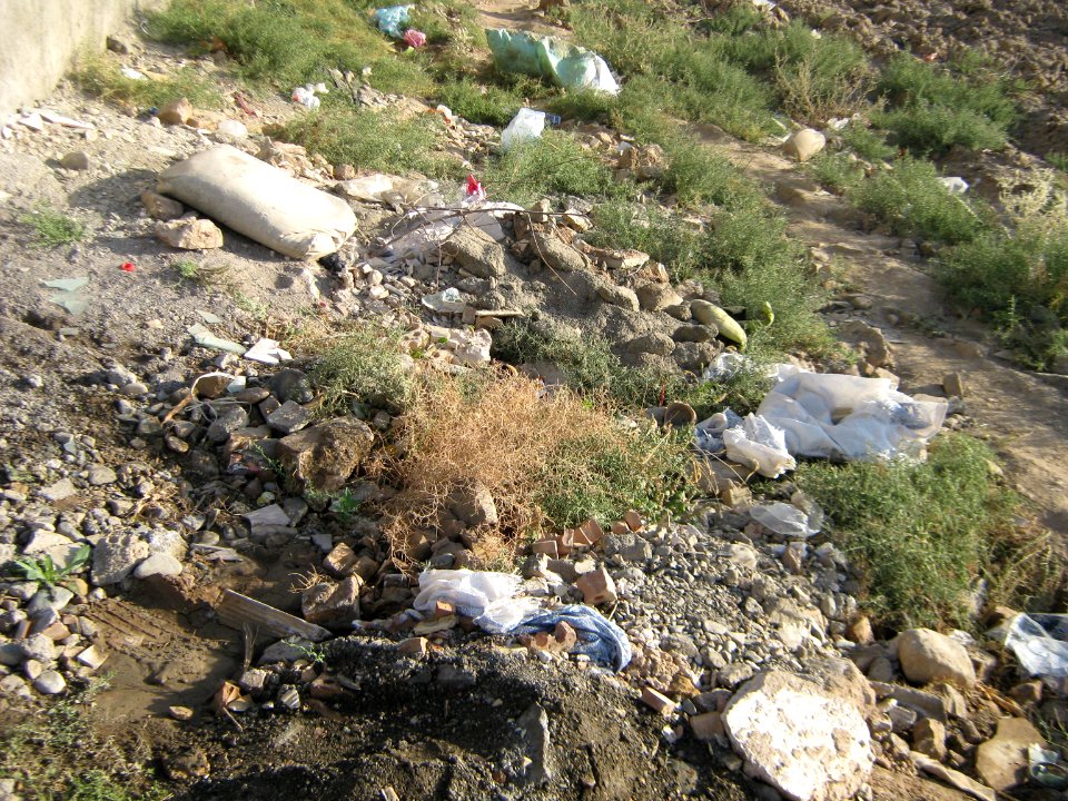 Construction debris - Yaghma town - Nishapur (2)