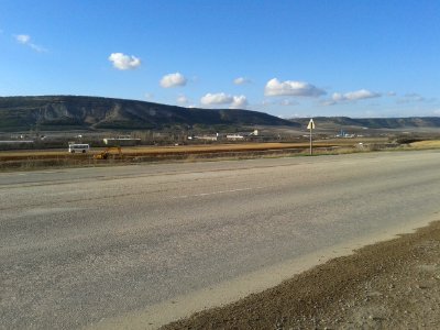 Construction section Bakhchisaray - Sevastyanovka, 2018. 02