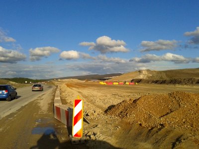 Construction section Bakhchisaray - Sevastyanovka, 2018. 10