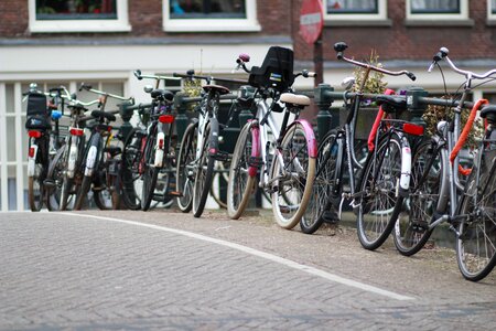 Bicycle amsterdam netherlands photo