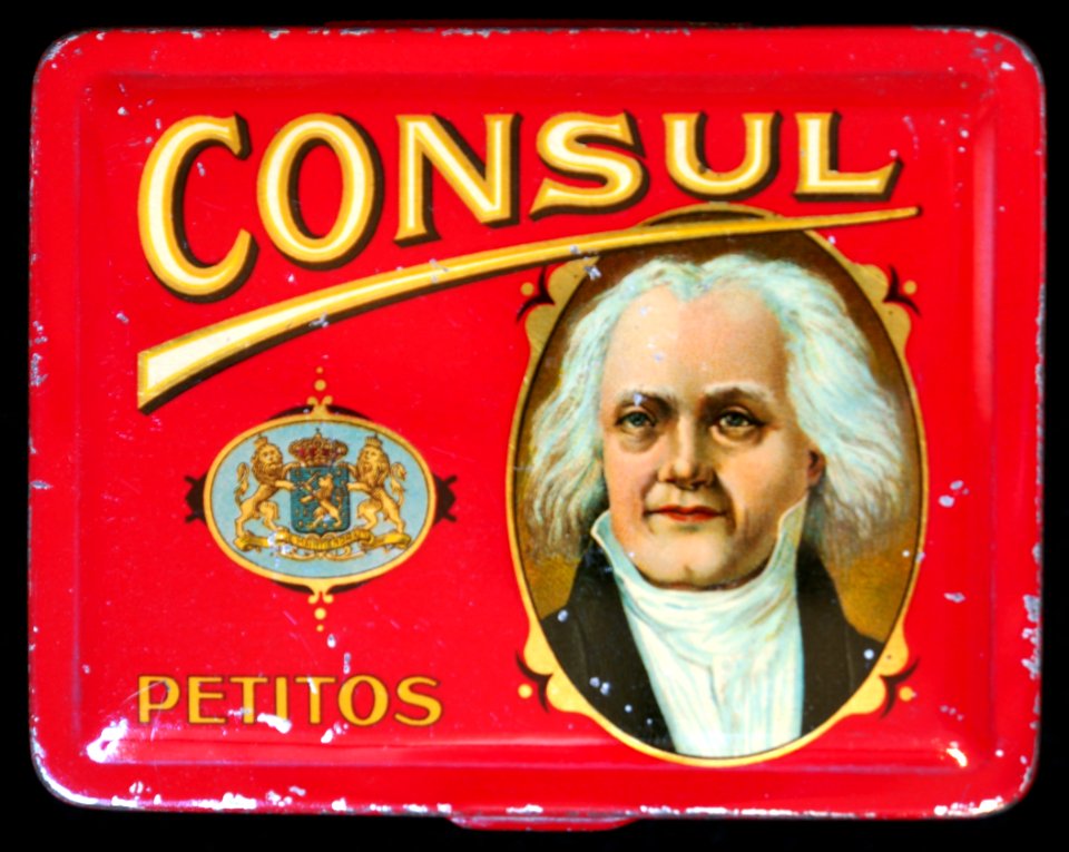 Consul Petitos sigarenblikje