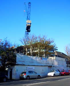 Construction of Innings House, 43 Palmeira Avenue, Hove (November 2014)