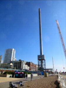 Construction Work for Brighton i360, King's Road, Brighton (September 2015) (10)