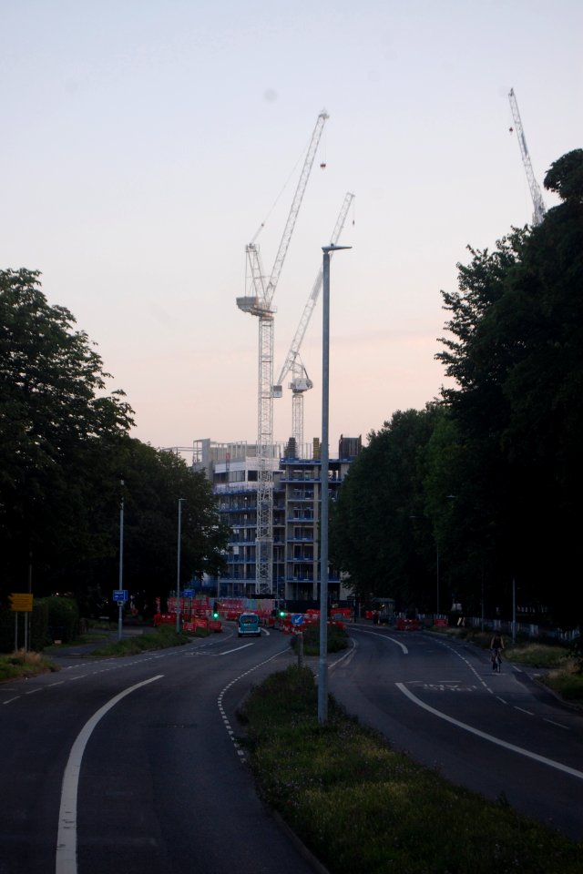 Construction Works at former Preston Barracks site, Lewes Road, Brighton (June 2019) (1)