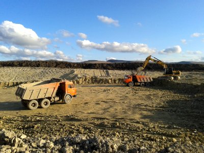 Construction section Bakhchisaray - Sevastyanovka, 2018. 09