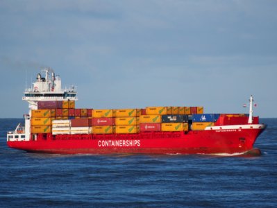Containerships VI (ship, 1999) IMO 9188518 Callsign DABH Port of Rotterdam pic1
