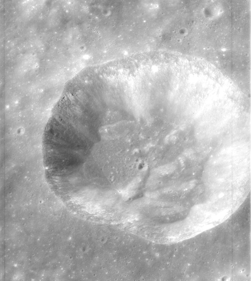 Conon crater AS15-P-9923