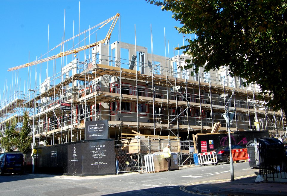 Construction Work at Site of former Montpelier Place Baptist Church, Brighton (September 2018) (8)