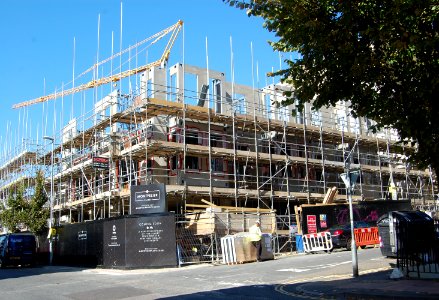 Construction Work at Site of former Montpelier Place Baptist Church, Brighton (September 2018) (8)