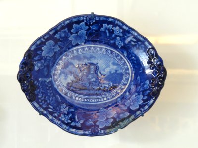 Connecticut - Arms of the American States series by Thomas Mayer, c. 1829 - National Museum of American History - DSC06268