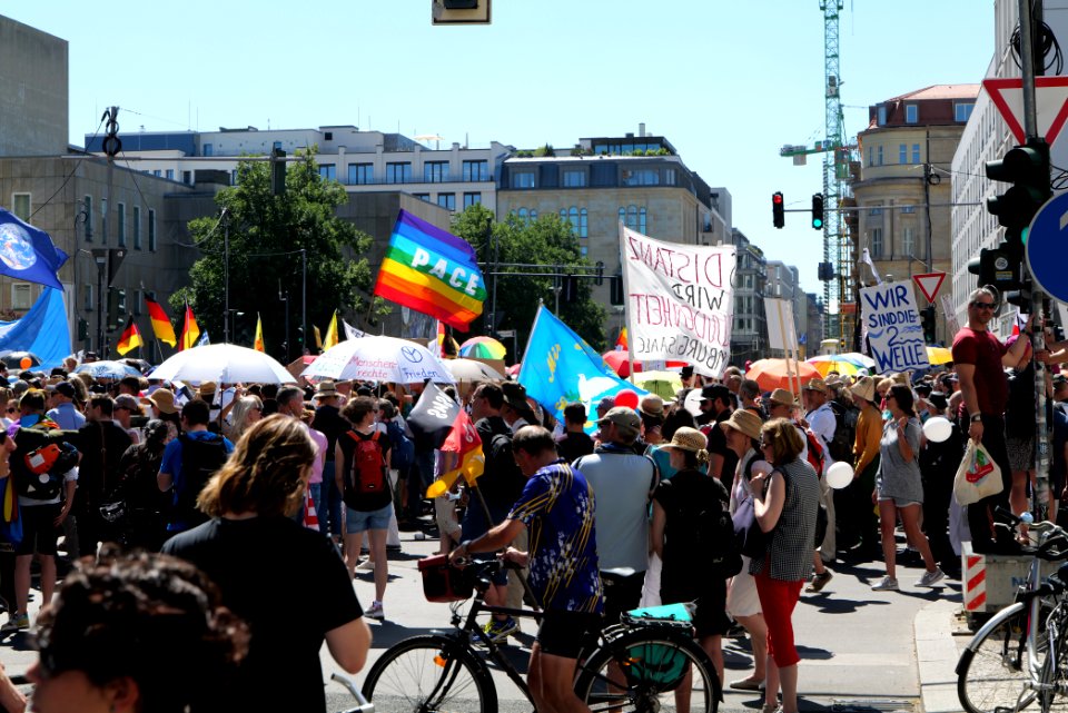Conspiracy theorist protest Berlin 2020-08-01 42