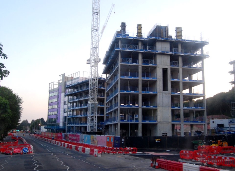 Construction Works at former Preston Barracks site, Lewes Road, Brighton (June 2019) (4)