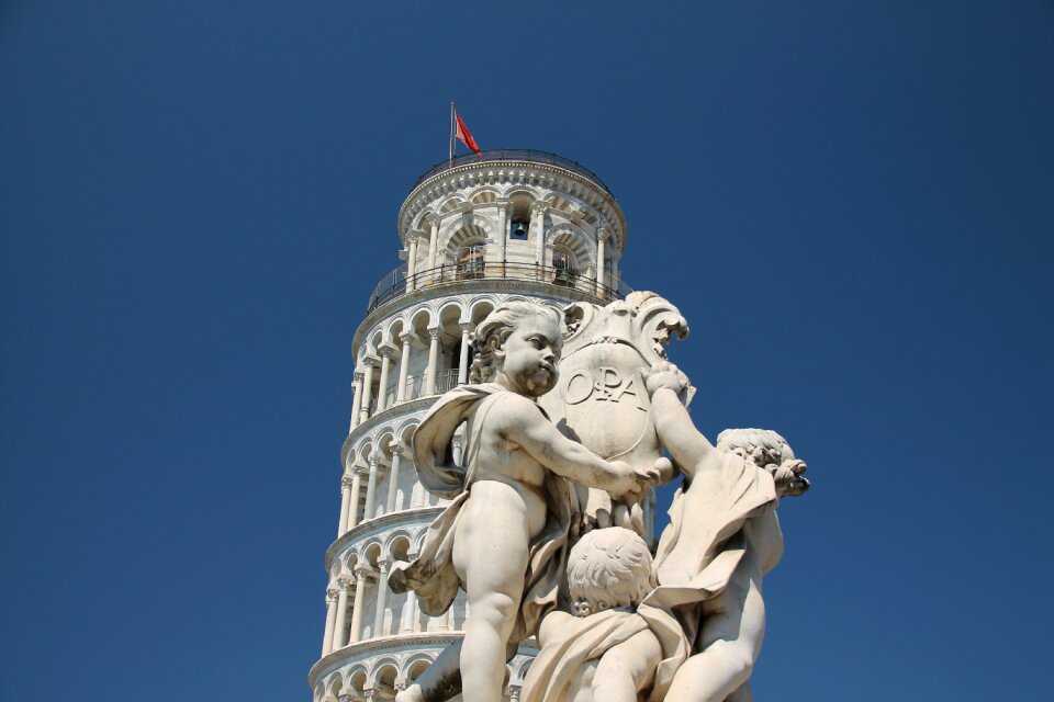 Sculpture monument italy