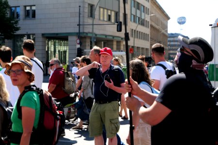 Conspiracy theorist protest Berlin 2020-08-01 24