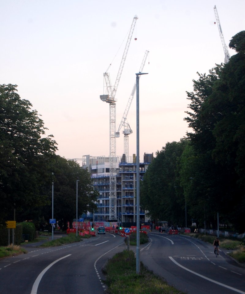 Construction Works at former Preston Barracks site, Lewes Road, Brighton (June 2019) (2)