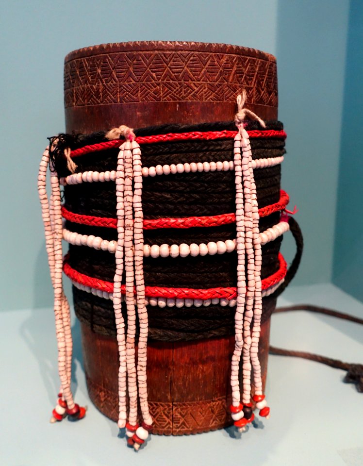 Container, Akha people, Northern Thailand, collected in 1986 - Ethnological Museum, Berlin - DSC01341