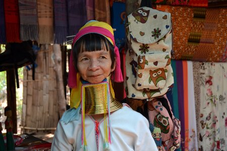 Thailand neck tribe